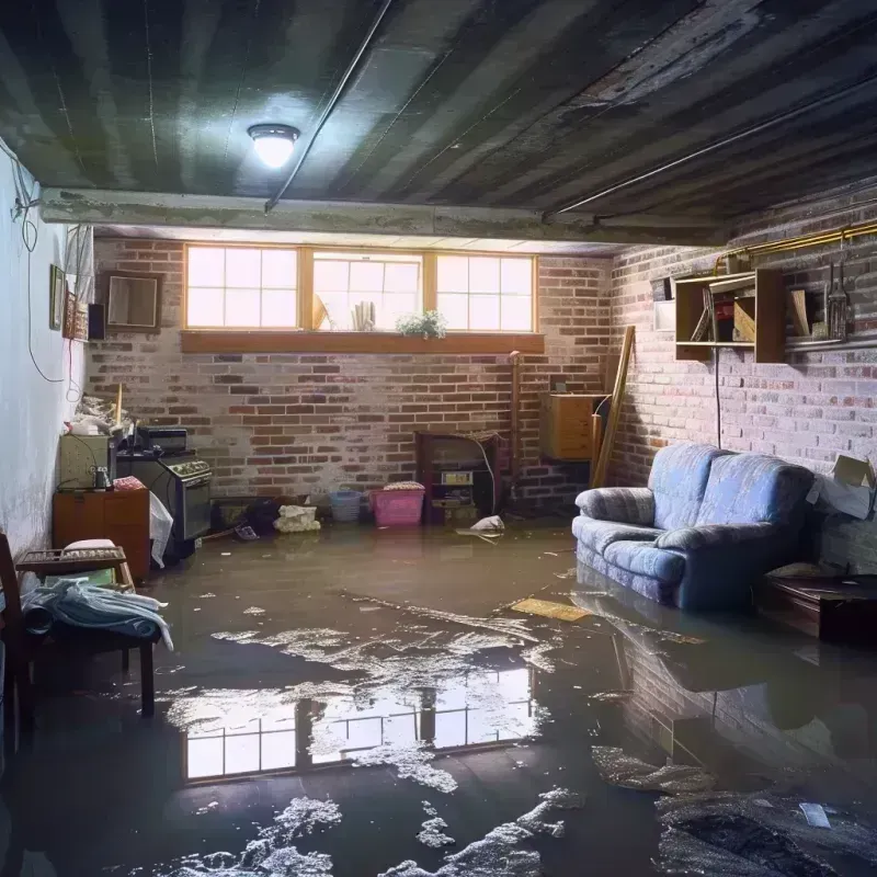 Flooded Basement Cleanup in Perquimans County, NC